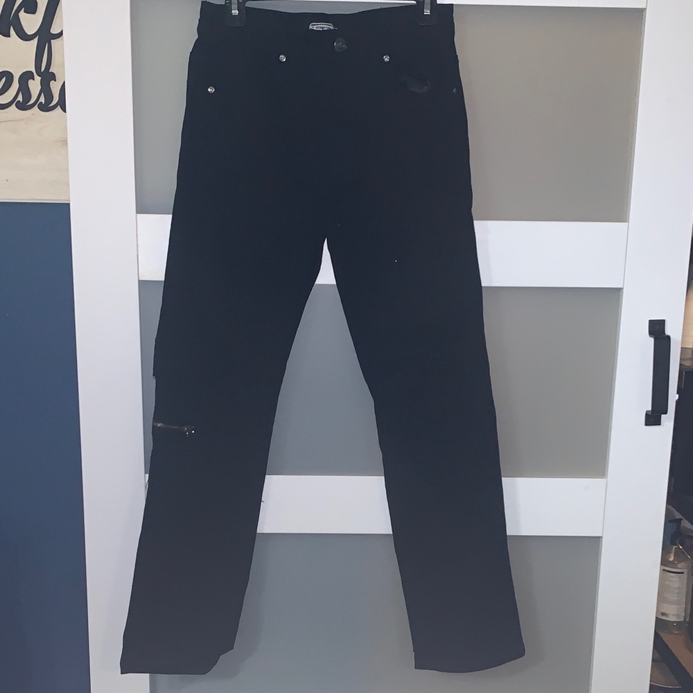 Black Straight Leg Pants NWOT